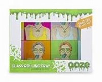 OOZE Designer Glass Rolling Tray