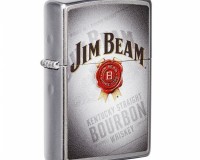Jim Beam Silver Zippo