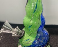 5” Blue & Purple Volcano Bong