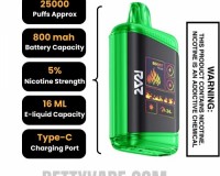 Raz DC Sour Raspberry Watermelon 25k