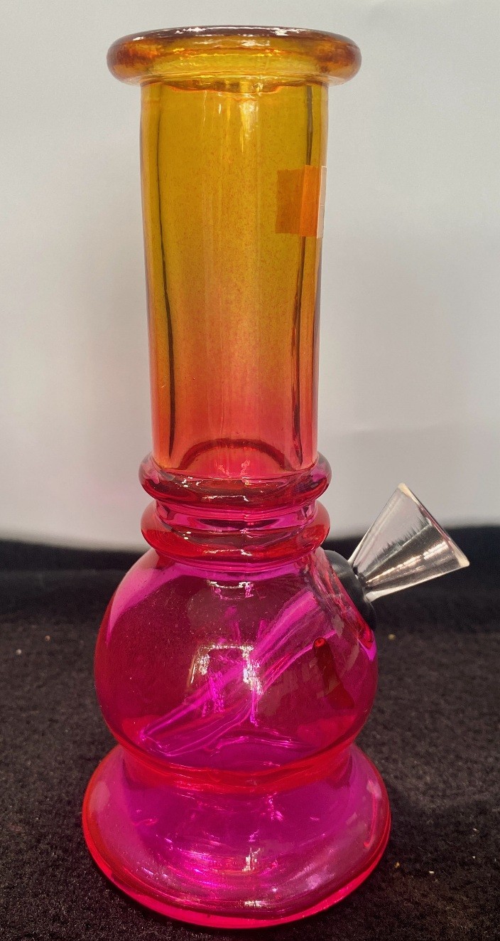Neon Pink 6” Bong