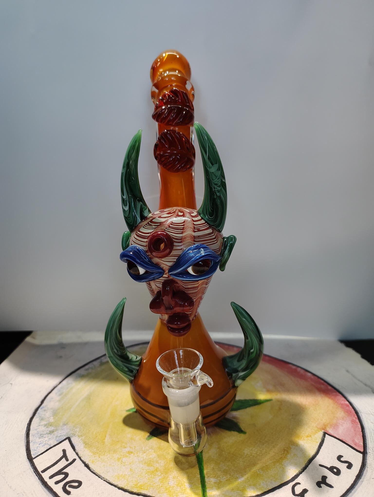 Demon Ember Glass Bong