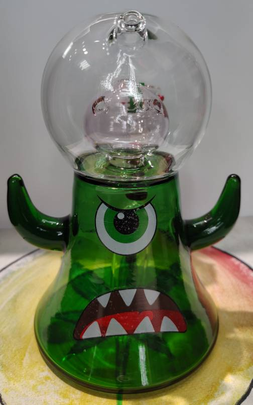 Acid Galactic Menace Alien Water bong