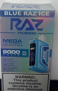 raz blue raz ice 9k