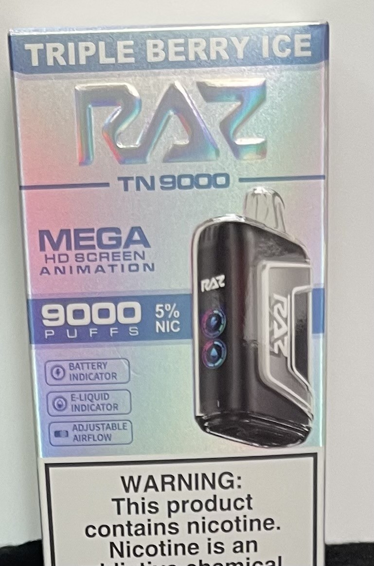 raz tn9000 tripple berry ice 9k