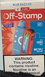 Off-Stamp X-Cube kit Blue Razz Ice