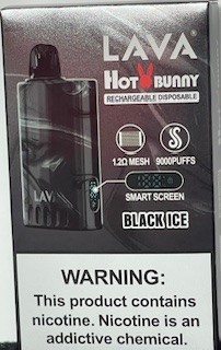 lava hot bunny black ice