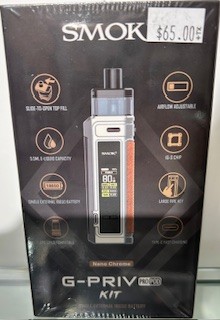 G- Priv Pro Pod Kit - Nano Chrome