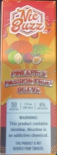 nic buzz pineapple passion fruit guava 50mg