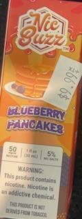 nic buzz blueberry pancakes 50mg
