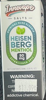 Innevape Heisenberg Menthol 50mg