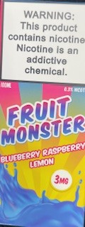 Fruit Monster Blue Raspberry Lemon 3mg