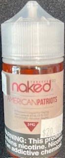 Naked American Patriot 3mg