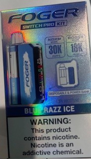 Foger Blue Razz Ice 5% Nic Switch Pro Kit